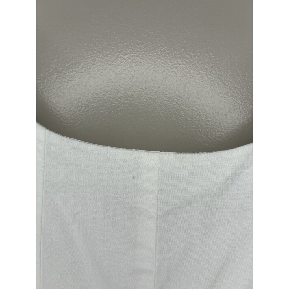 J Crew Fit and Flare Mini Dress with Rickrack Trim in White Size 10 - Picture 8 of 10